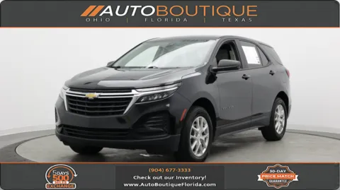 Black 2022 Chevrolet Equinox LS for sale in Jacksonville, FL