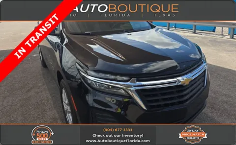 Black 2022 Chevrolet Equinox LS for sale in Jacksonville, FL