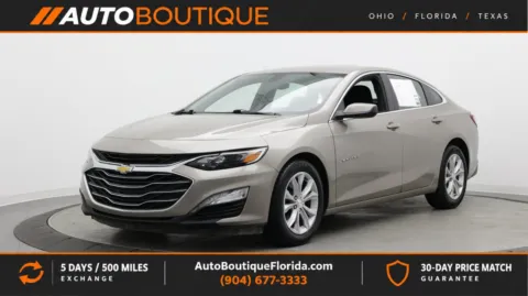 Gray 2022 Chevrolet Malibu LT for sale in Jacksonville, FL