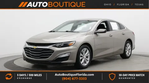 Gray 2022 Chevrolet Malibu LT for sale in Jacksonville, FL