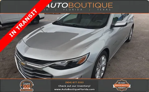 Silver 2020 Chevrolet Malibu LT for sale in Jacksonville, FL