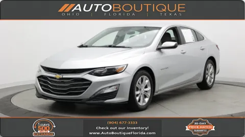 Silver 2020 Chevrolet Malibu LT for sale in Jacksonville, FL