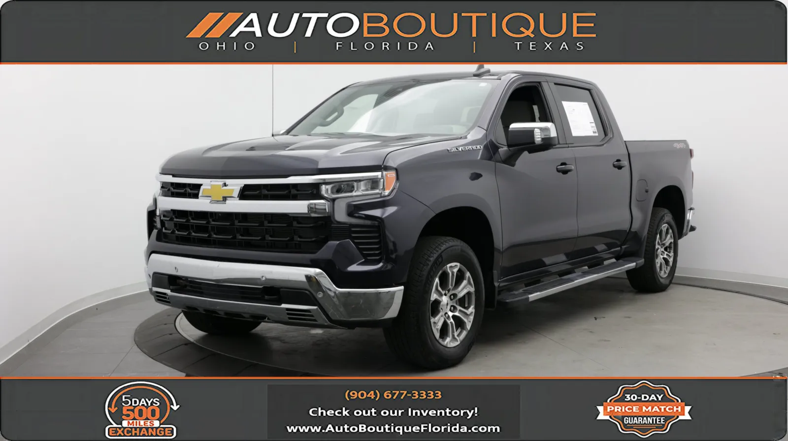 Gray 2023 Chevrolet Silverado 1500 LT for sale in Jacksonville, FL