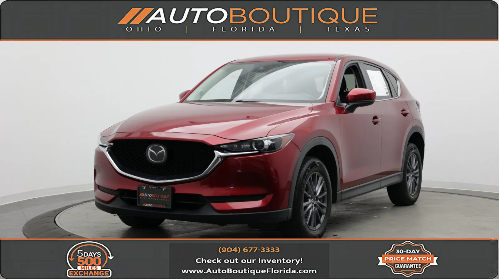 Red 2021 Mazda CX-5 Touring for sale in Jacksonville, FL