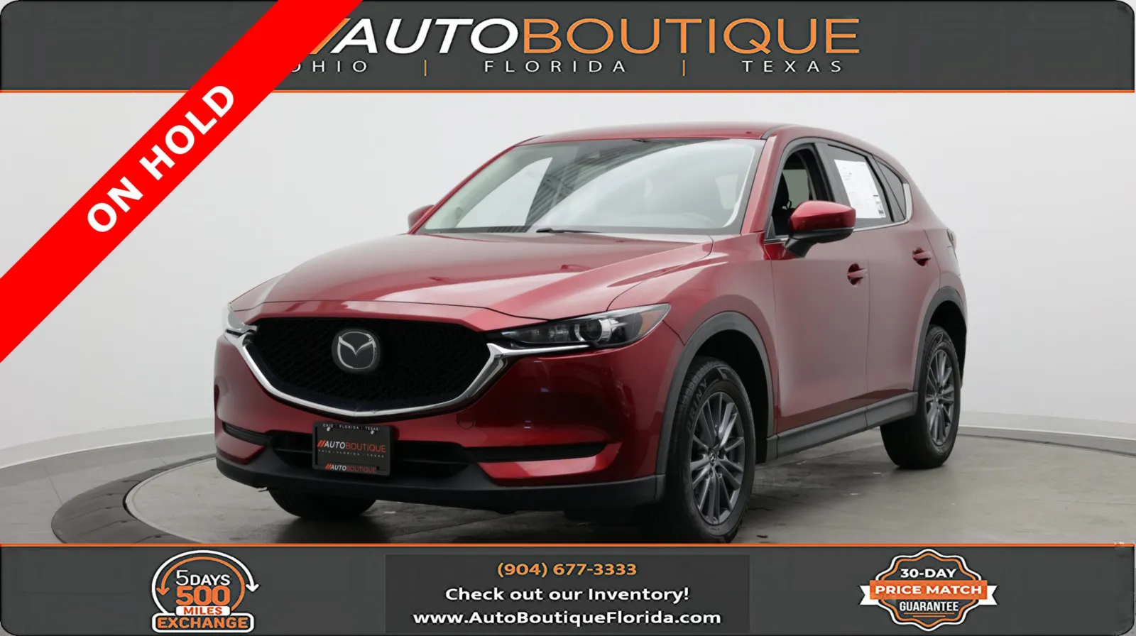 Red 2021 Mazda CX-5 Touring for sale in Jacksonville, FL