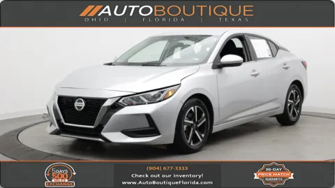 Silver 2021 Nissan Sentra SV for sale in Jacksonville, FL