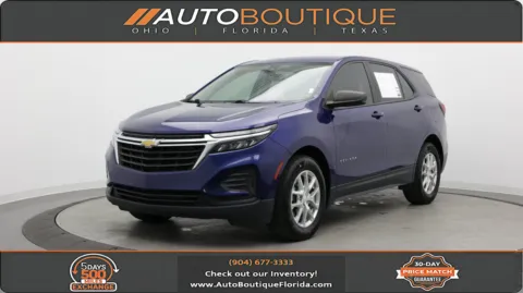 Blue 2022 Chevrolet Equinox LS for sale in Jacksonville, FL