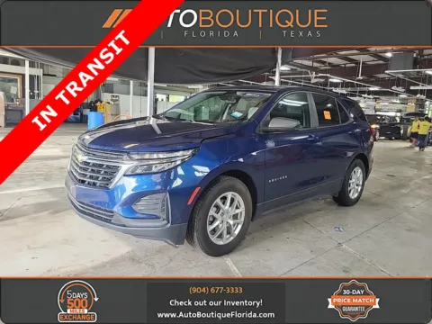 Blue 2022 Chevrolet Equinox LS for sale in Jacksonville, FL