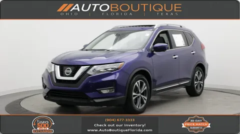 Blue 2017 Nissan Rogue SL for sale in Jacksonville, FL