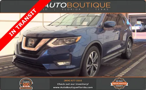Blue 2017 Nissan Rogue SL for sale in Jacksonville, FL
