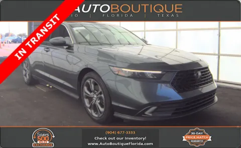 Gray 2023 Honda Accord Sedan EX for sale in Jacksonville, FL