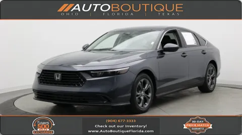 Gray 2023 Honda Accord Sedan EX for sale in Jacksonville, FL