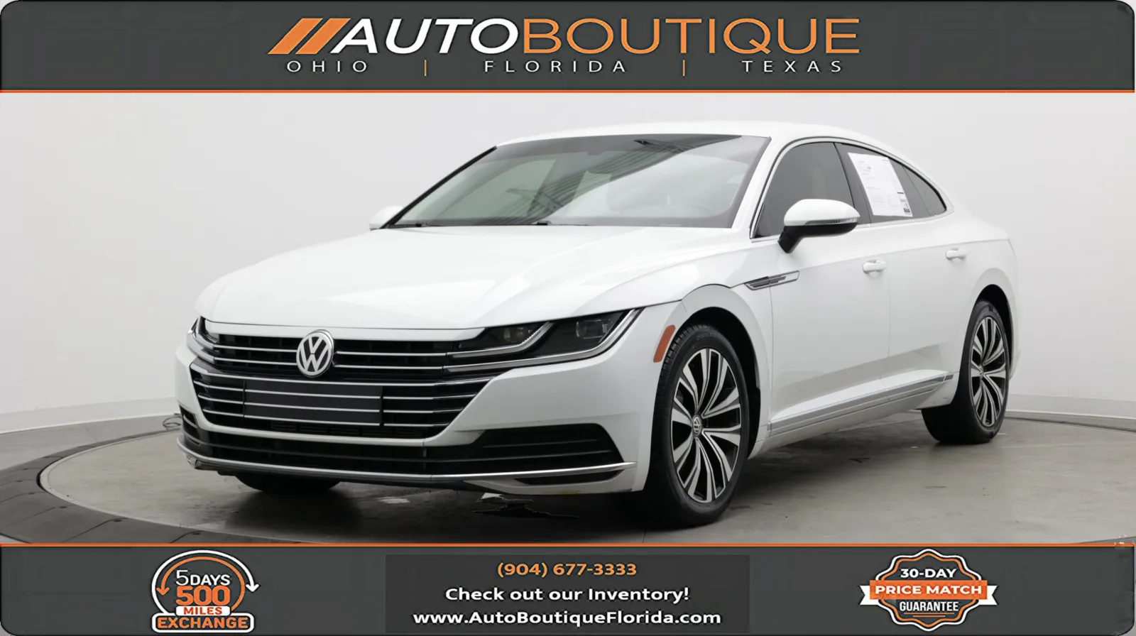 White 2019 Volkswagen Arteon SE for sale in Jacksonville, FL