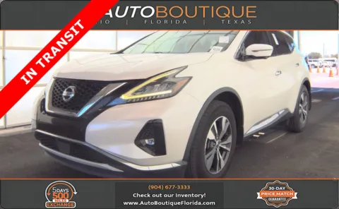 White 2019 Nissan Murano SV for sale in Jacksonville, FL