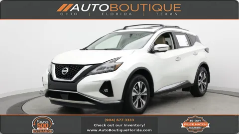 White 2019 Nissan Murano SV for sale in Jacksonville, FL