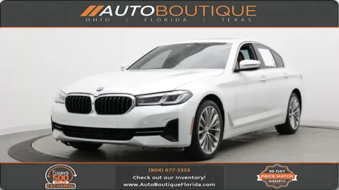 White 2021 BMW 5 Series 540i for sale in Jacksonville, FL