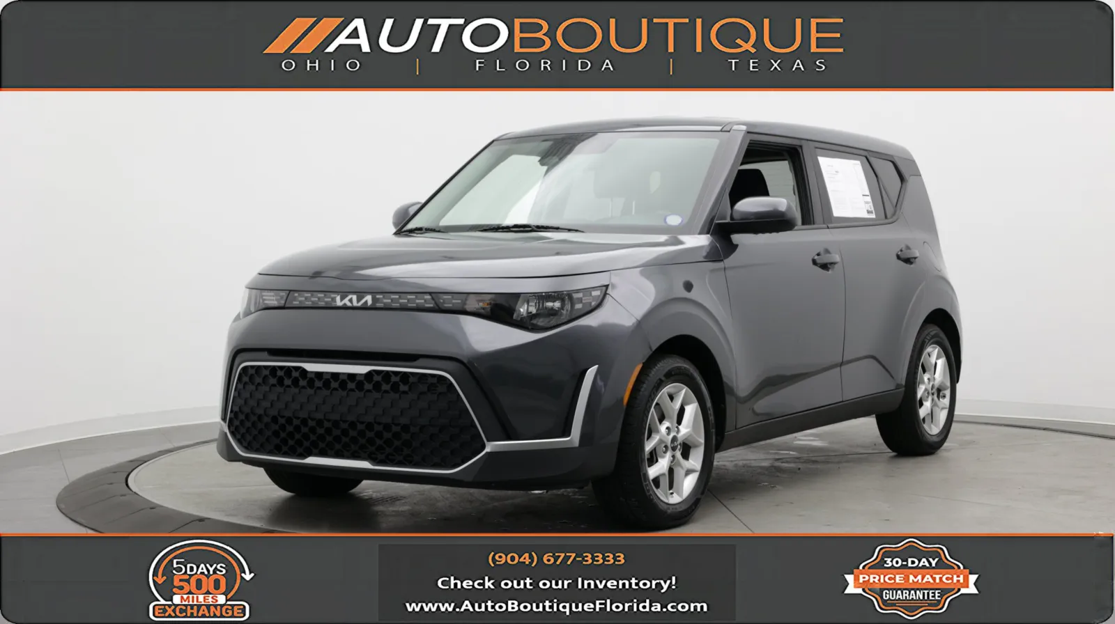 Gray 2024 Kia Soul LX for sale in Jacksonville, FL