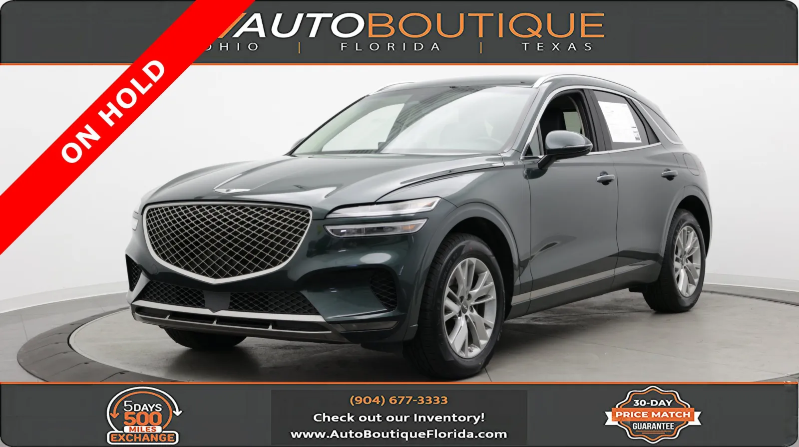 Green 2022 Genesis GV70 2.5T for sale in Jacksonville, FL