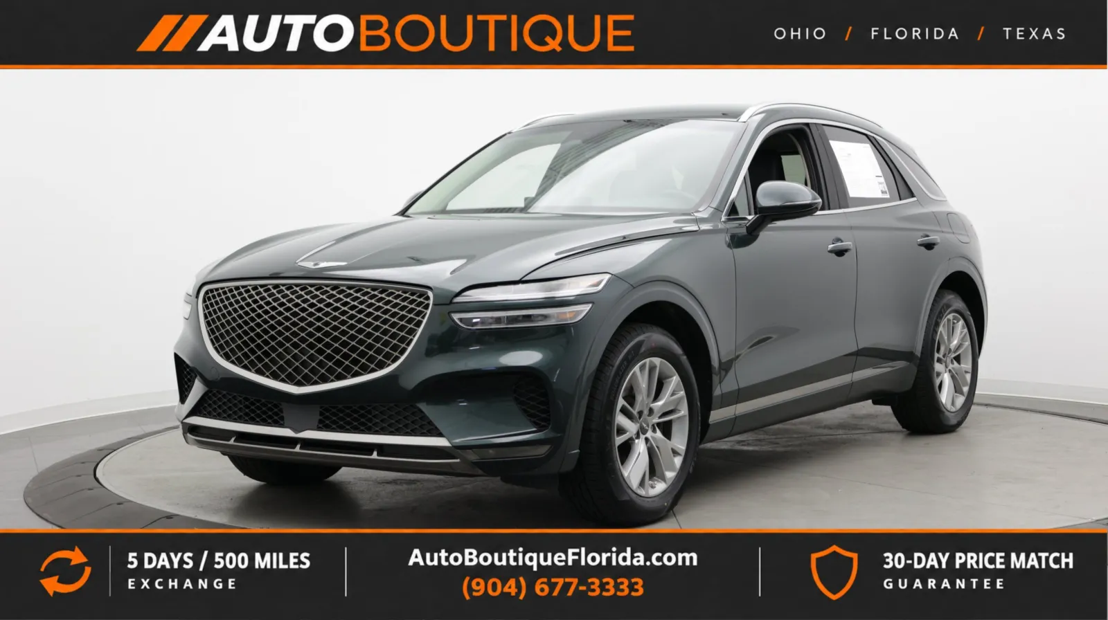 Green 2022 Genesis GV70 2.5T for sale in Jacksonville, FL
