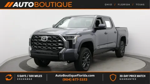 Gray 2025 Toyota Tundra Platinum Hybrid for sale in Jacksonville, FL