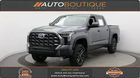 Gray 2025 Toyota Tundra Platinum Hybrid for sale in Jacksonville, FL