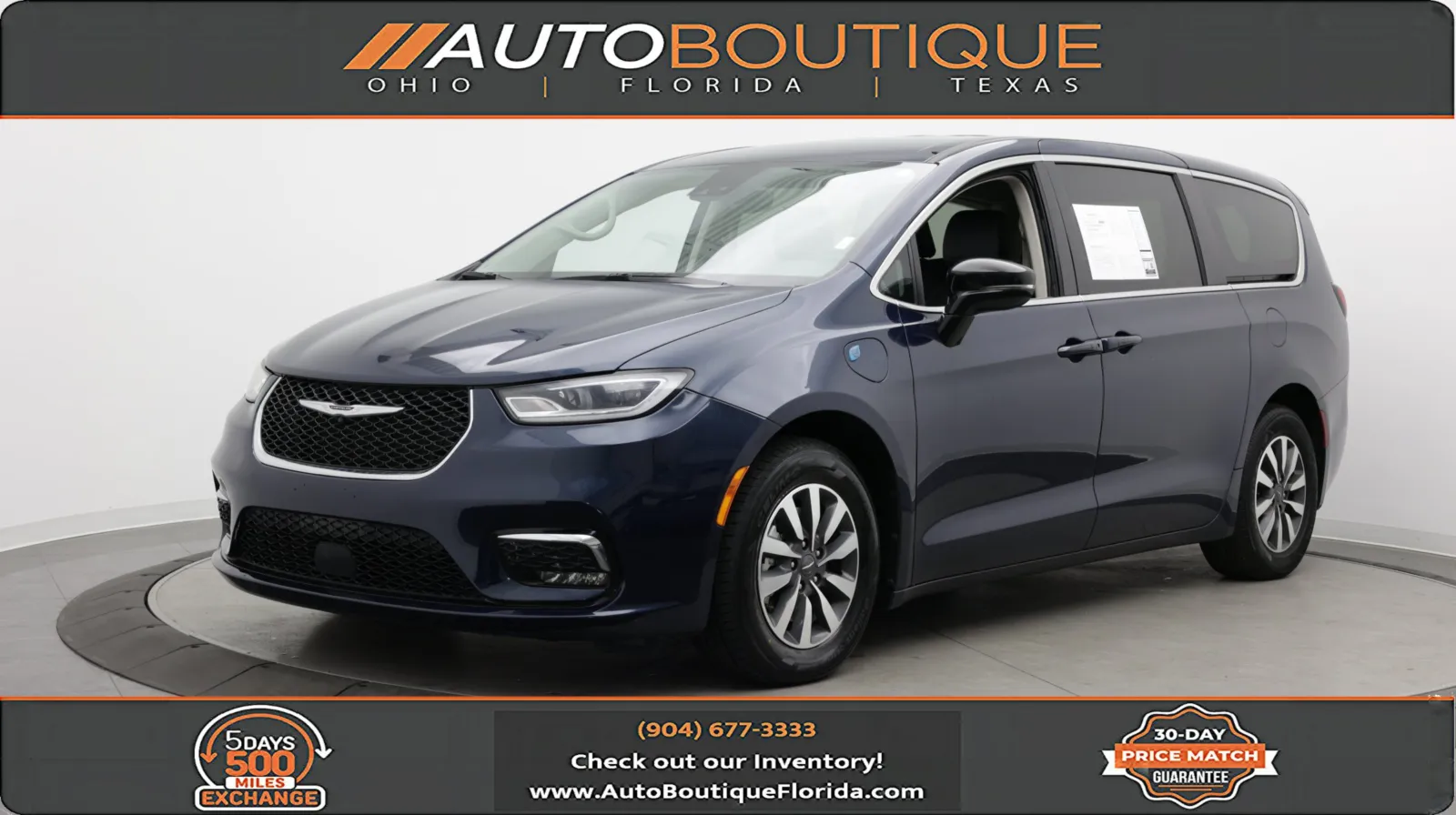 Blue 2024 Chrysler Pacifica Hybrid Select for sale in Jacksonville, FL