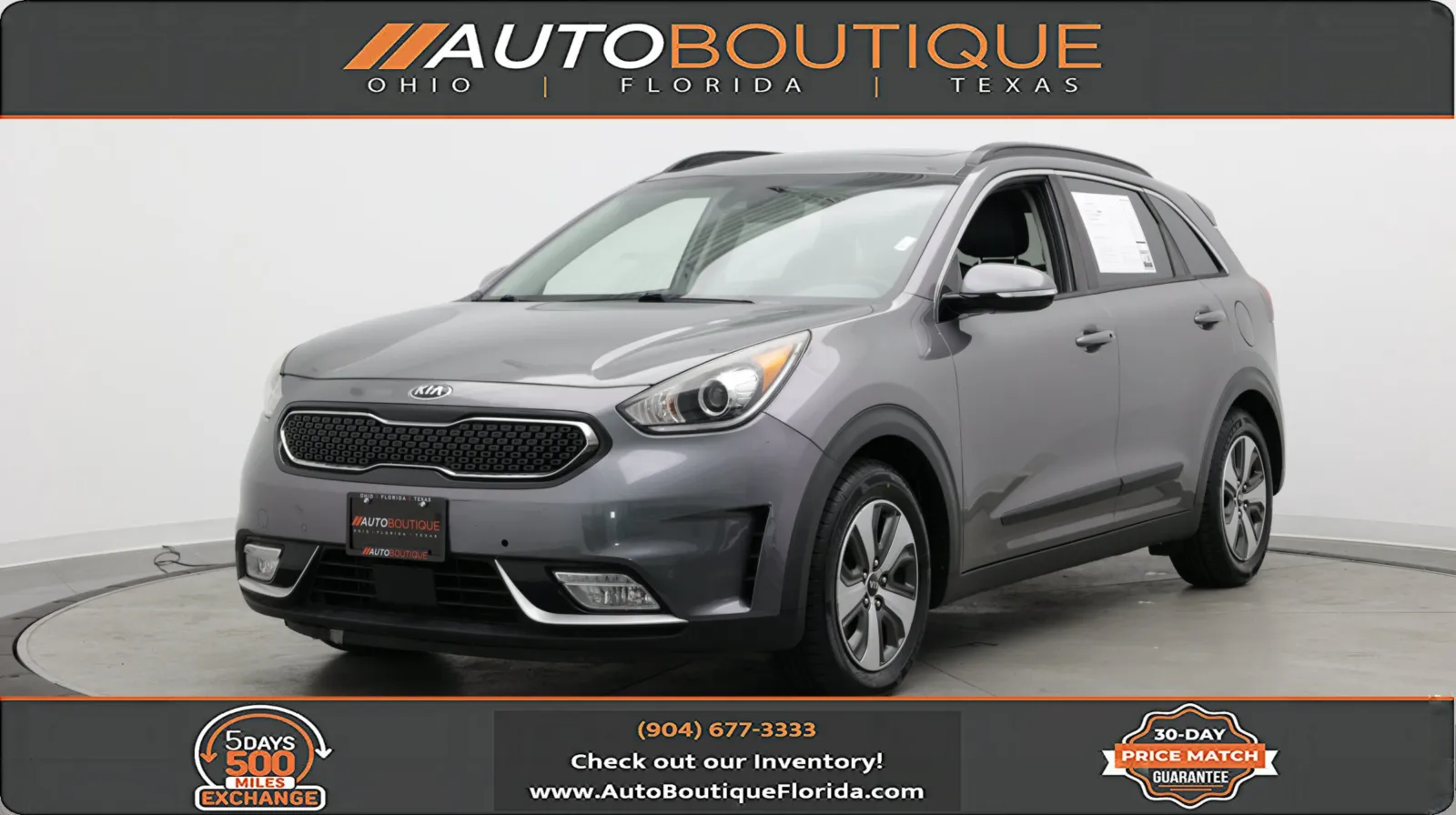 Gray 2018 Kia Niro EX for sale in Jacksonville, FL