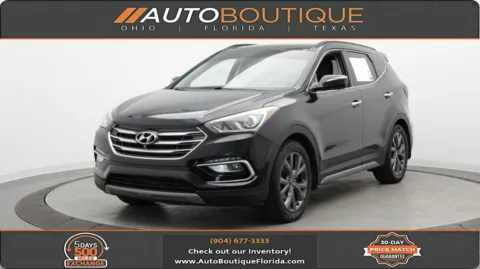 Black 2017 Hyundai Santa Fe Sport 2.0T Ultimate for sale in Jacksonville, FL