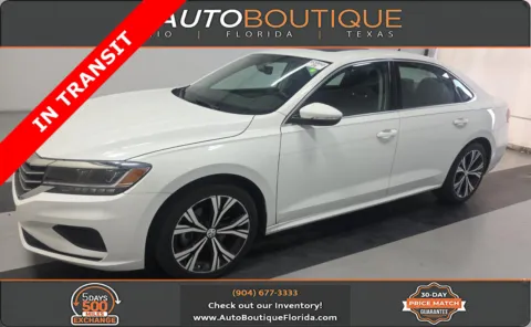 White 2021 Volkswagen Passat 2.0T SE for sale in Jacksonville, FL
