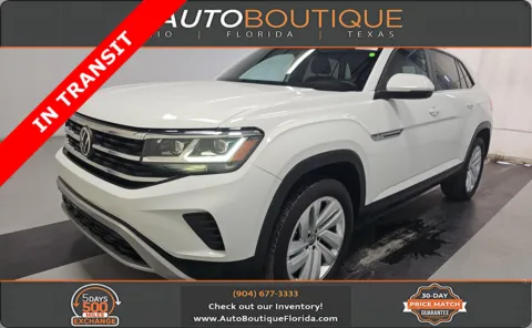 White 2023 Volkswagen Atlas Cross Sport 3.6L V6 SE w/Technology for sale in Jacksonville, FL