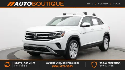 White 2023 Volkswagen Atlas Cross Sport 3.6L V6 SE w/Technology for sale in Jacksonville, FL
