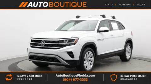White 2023 Volkswagen Atlas Cross Sport 3.6L V6 SE w/Technology for sale in Jacksonville, FL