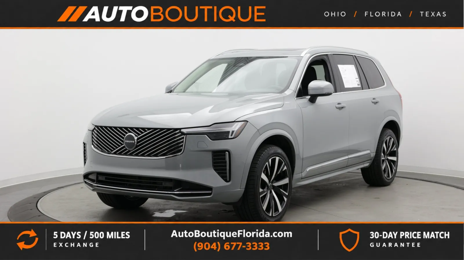 Gray 2025 Volvo XC90 Core for sale in Jacksonville, FL