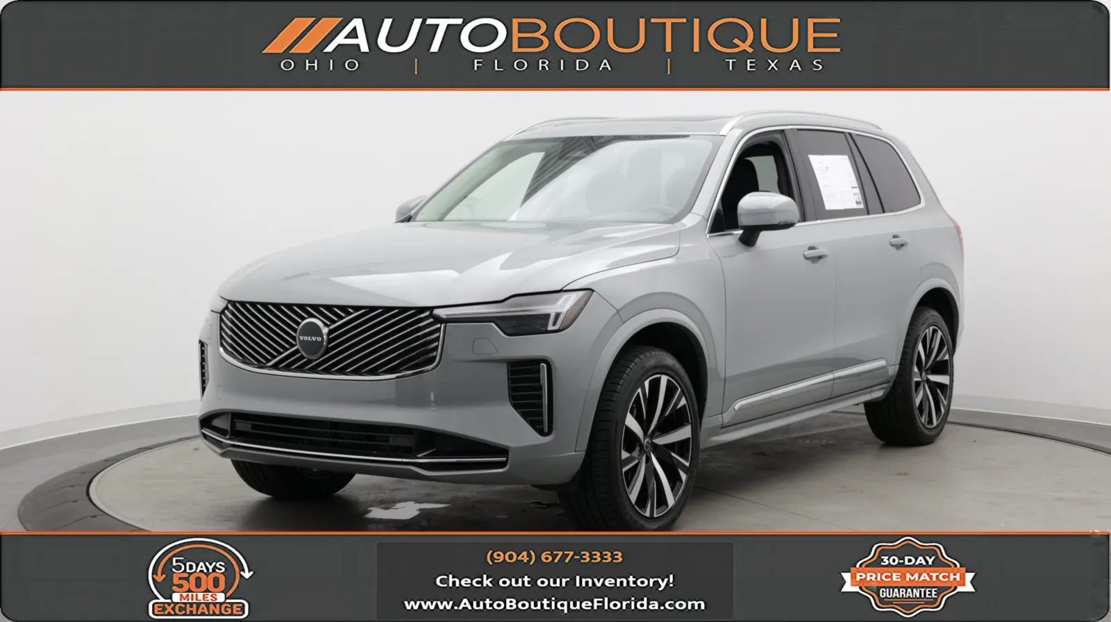 Gray 2025 Volvo XC90 Core for sale in Jacksonville, FL