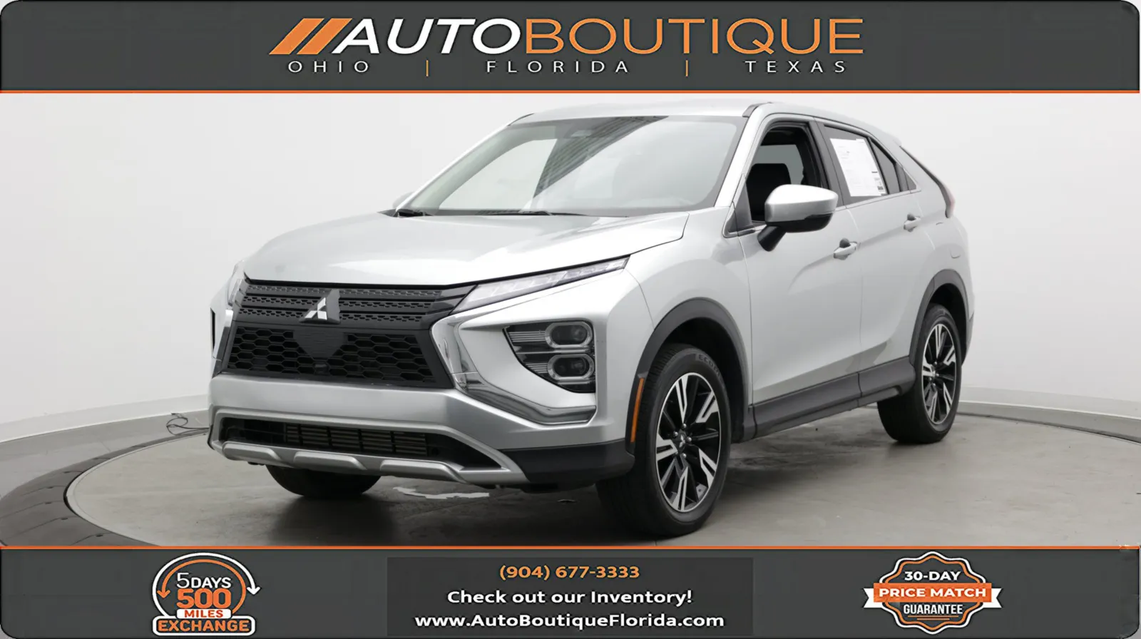 Silver 2024 Mitsubishi Eclipse Cross SE for sale in Jacksonville, FL