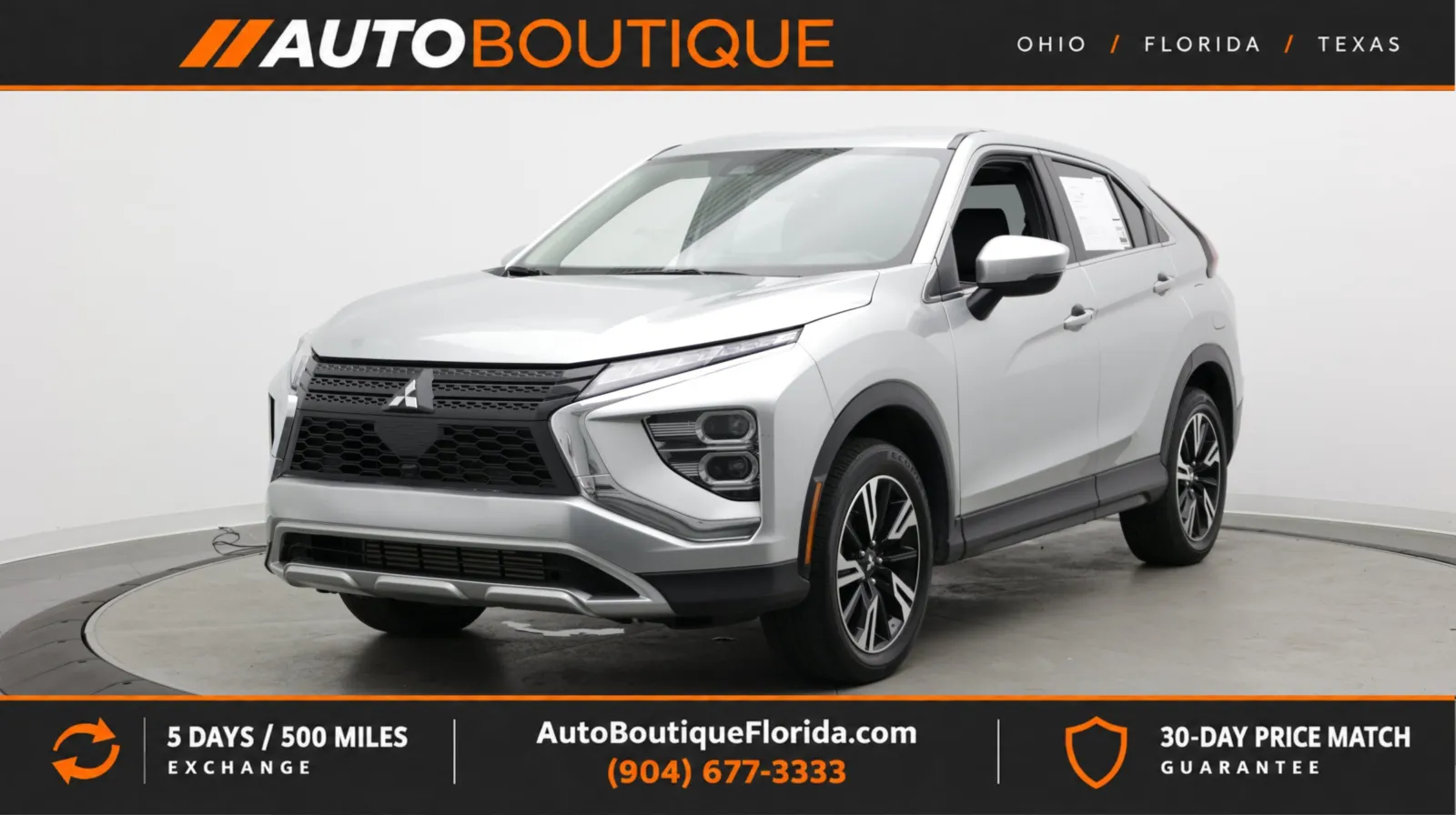 Silver 2024 Mitsubishi Eclipse Cross SE for sale in Jacksonville, FL