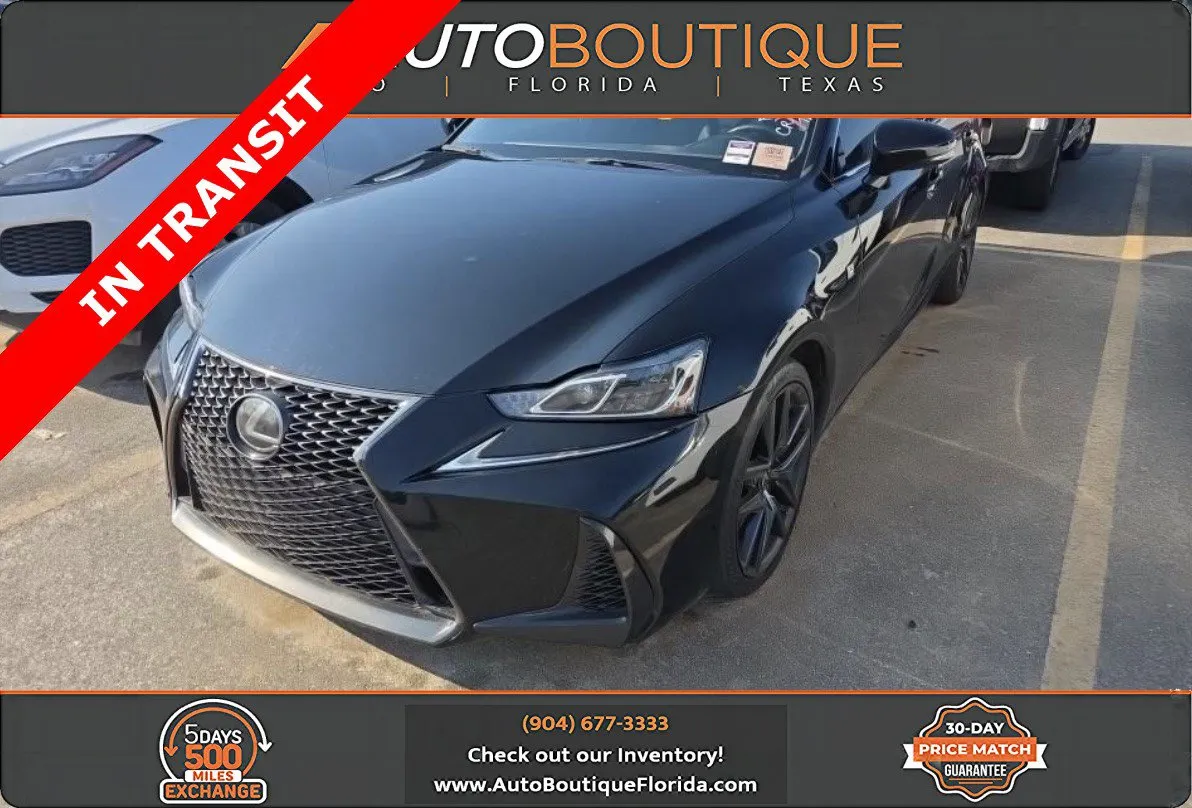 Black 2019 Lexus IS 300 for sale in Jacksonville, FL