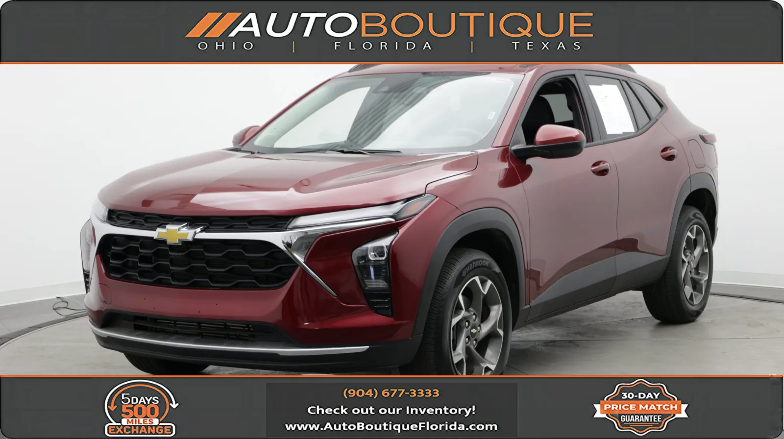 Red 2025 Chevrolet Trax LT for sale in Jacksonville, FL