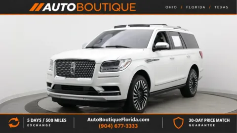 White 2021 Lincoln Navigator Black Label for sale in Jacksonville, FL