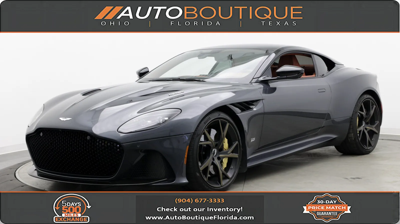 Gray 2019 Aston Martin DBS Superleggera for sale in Jacksonville, FL