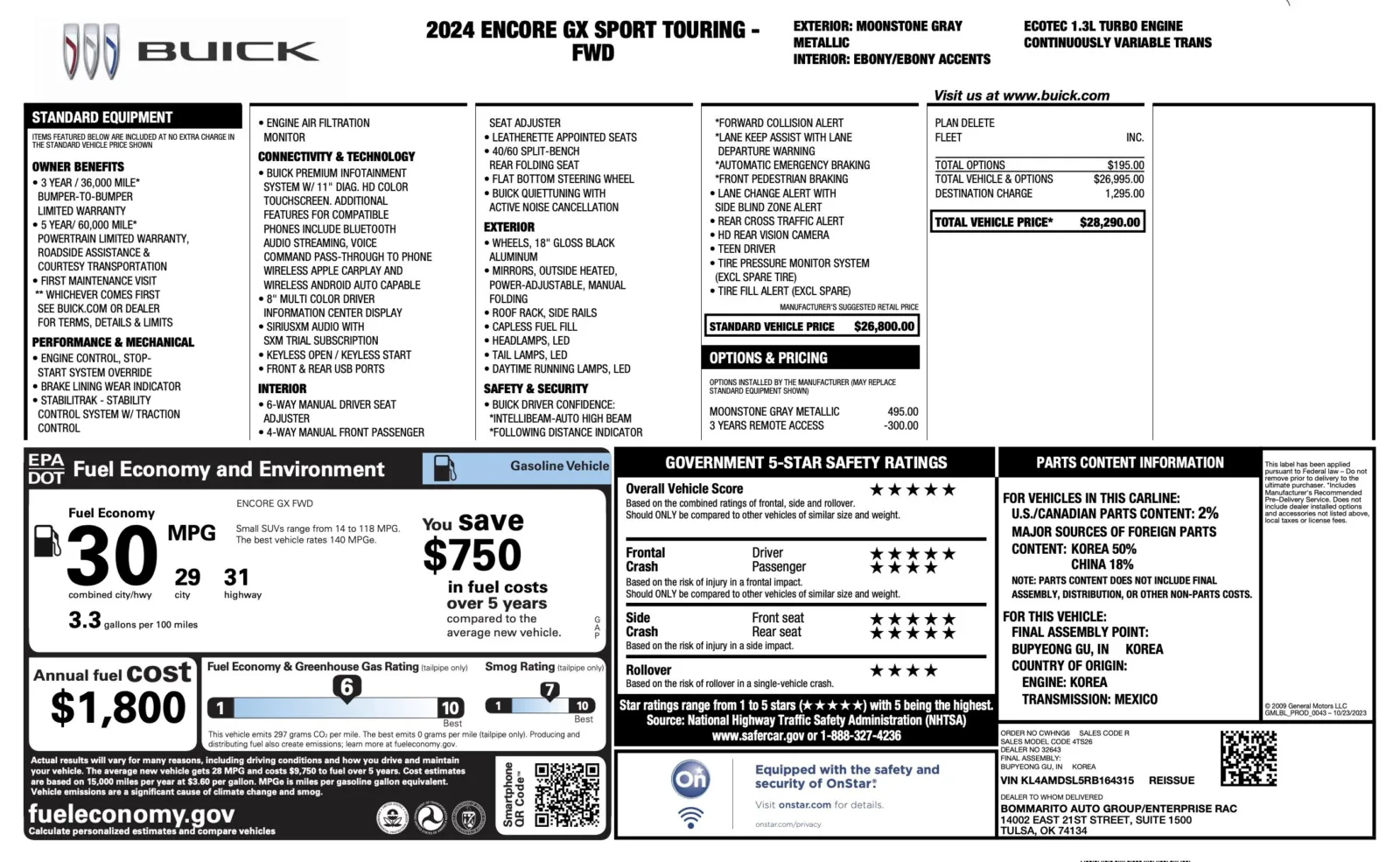 Buick Encore GX photo 4