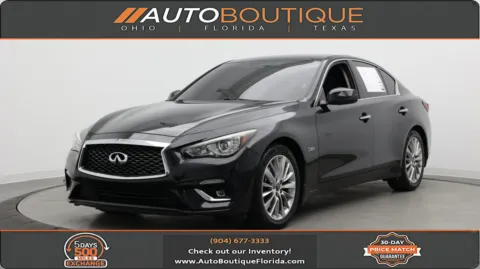 Black 2019 INFINITI Q50 3.0t LUXE for sale in Jacksonville, FL