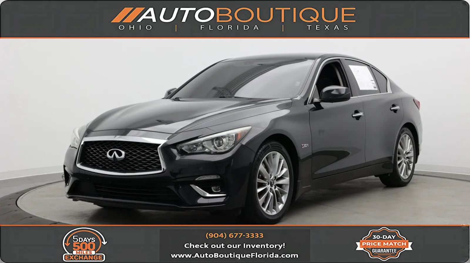 2019 INFINITI Q50 3.0t LUXE for sale in Jacksonville, FL