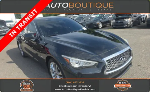 Black 2019 INFINITI Q50 3.0t LUXE for sale in Jacksonville, FL