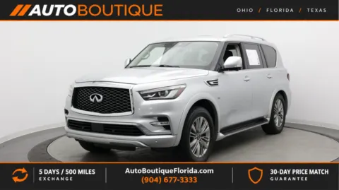 Silver 2018 INFINITI QX80 for sale in Jacksonville, FL