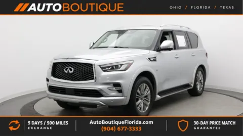 Silver 2018 INFINITI QX80 for sale in Jacksonville, FL