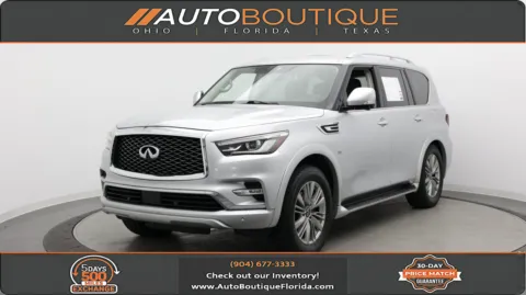 Silver 2018 INFINITI QX80 for sale in Jacksonville, FL