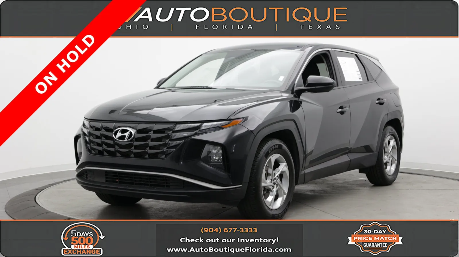 Black 2022 Hyundai Tucson SE for sale in Jacksonville, FL