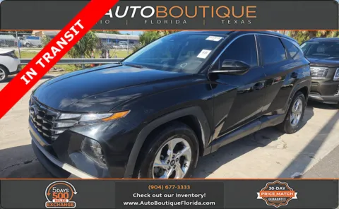 Black 2022 Hyundai Tucson SE for sale in Jacksonville, FL