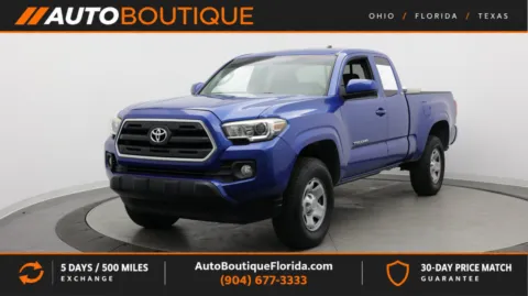 Blue 2016 Toyota Tacoma SR5 for sale in Jacksonville, FL